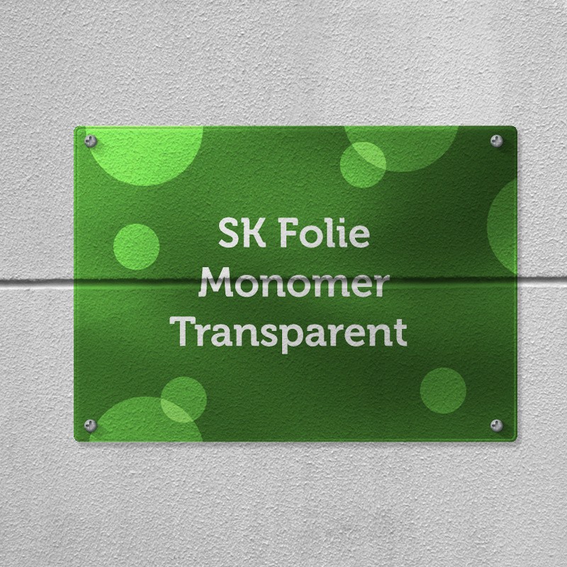 Monomere Klebefolie transparent - ImagePro