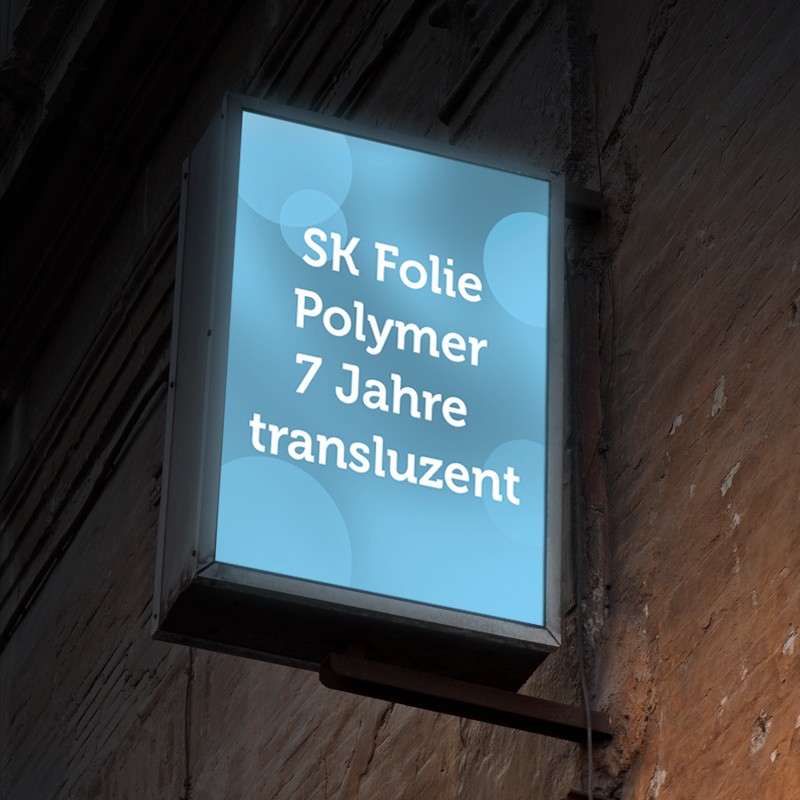 SK Folie Polymer 7 Jahre Transluzent mit Laminat - online bestellen!