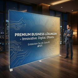 Leuchtrahmen Textil XL - 3 x 2,4 m